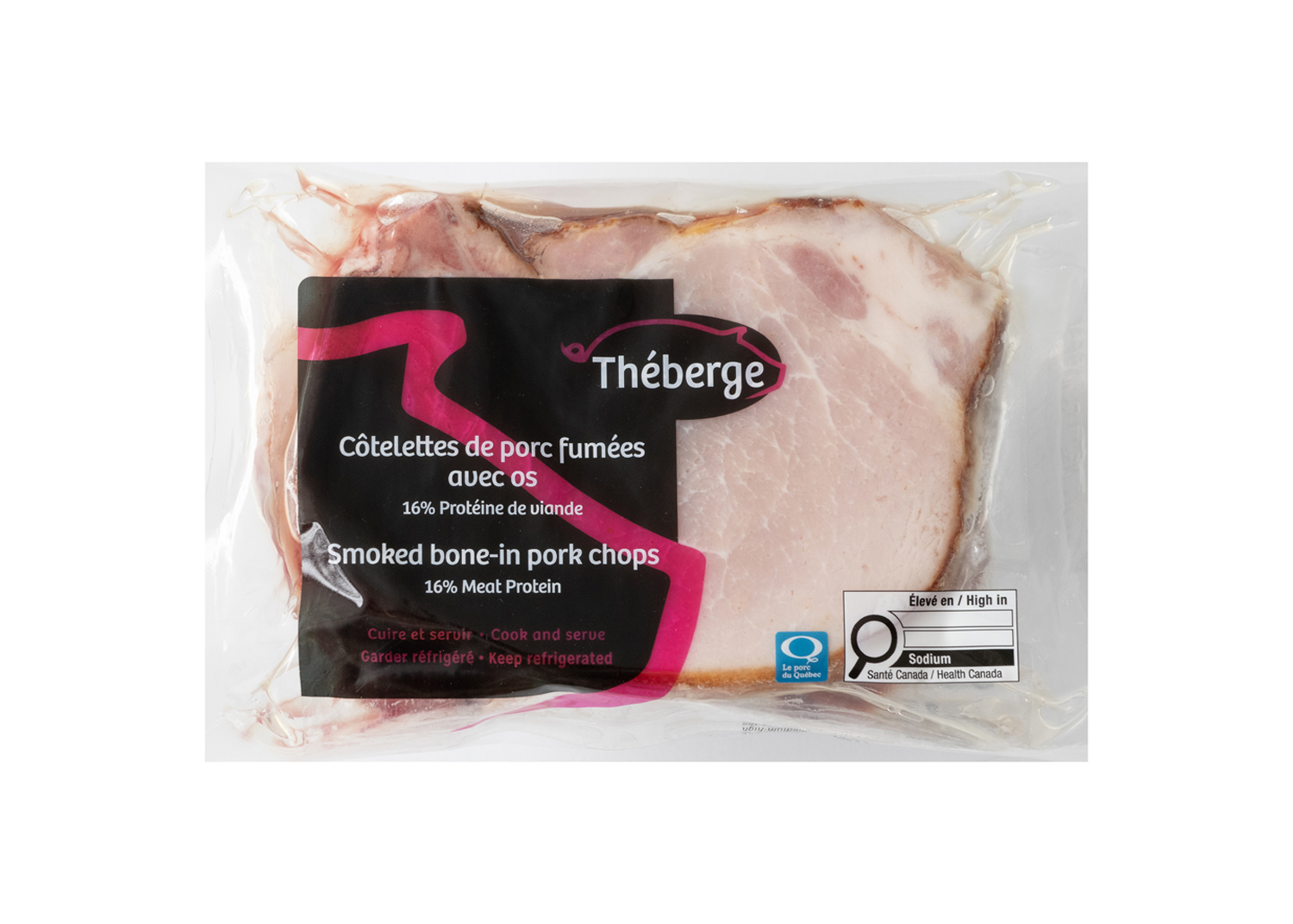 Smoked bone-in pork chop - Charcuteries et Salaison Théberge